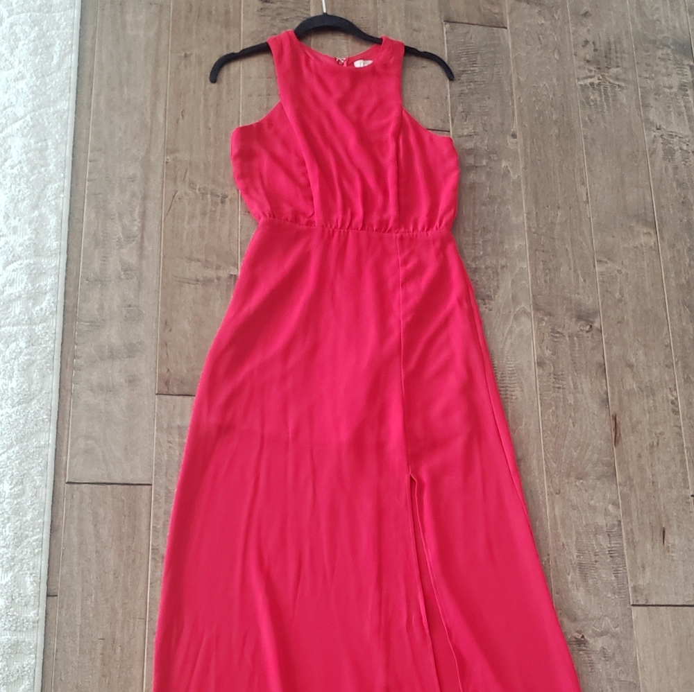 Forever 21 Red Dress Gown Small